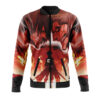 burning attack on titan casual bomber jacket0s32y - Anime Jacket UK Shop