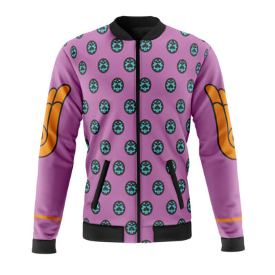 Giorno Giovanna Anime Jojo's Bizarre Adventure Casual Bomber Jacket