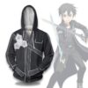 kirigaya kazuto hoodie sword art online anime cosplay costumetfpsm - Anime Jacket UK Shop