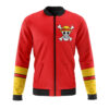 luffy straw hat one piece casual bomber jacket 0547c - Anime Jacket UK Shop