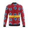 luffy wano pattern casual bomber jacket ijb4r - Anime Jacket UK Shop