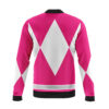 pink ranger mighty morphin power rangers casual bomber jacket s6mm0 - Anime Jacket UK Shop