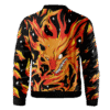 raging kurama bomber jacket 507426 - Anime Jacket UK Shop