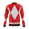 red ranger mighty morphin power rangers casual bomber jacket 2ptdf - Anime Jacket UK Shop