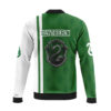 slytherin harry potter casual bomber jacket s7jep - Anime Jacket UK Shop
