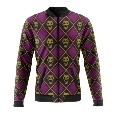 Yoshikage Kira Killer Queen Jojo's Bizarre Adventure Casual Bomber Jacket