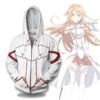 yuuki asuna hoodie sword art online anime cosplay costumecubvz - Anime Jacket UK Shop